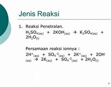 Contoh Larutan Netralisasi