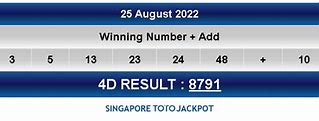 Live Draw Sgp Hari Ini Tercepat 6D 2022