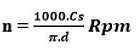 Rumus Mencari Rpm Bubut